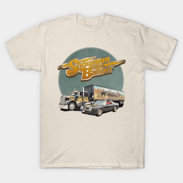 Snowman and the Bandit T-Shirt by darklordpug